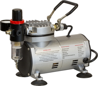  Компрессор JAS 1202, регулятор давления, автоматика