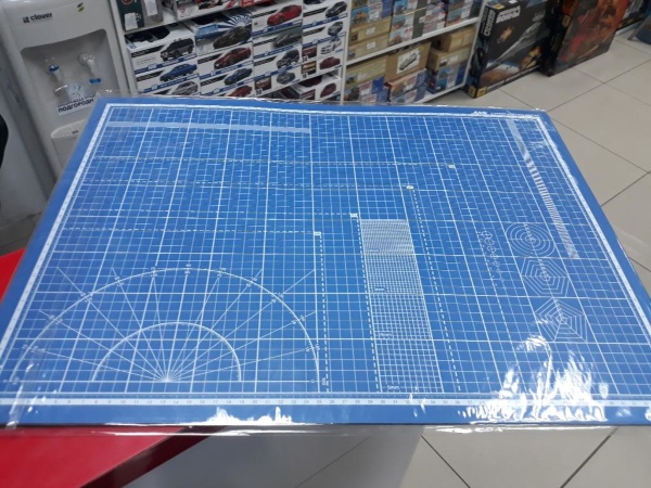 Коврик для резки, самовосстанавливающийся 5-ти слойный, 45см х 60см, формат А2 (4512)