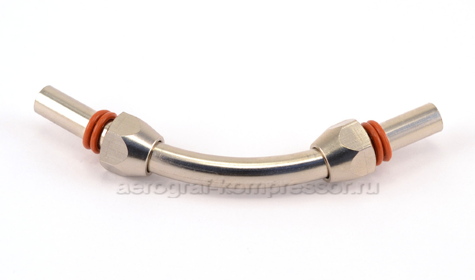 Переходник гайка M12x1 - трубка - гайка M12x1 (индекс 8116)