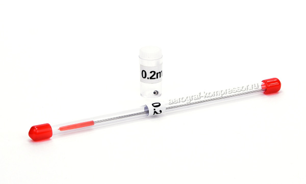 Koмплект - сменное сопло 0,2 мм (резьбовое)